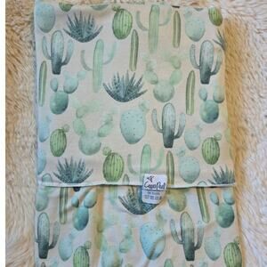 Copper Pearl Cactus Swaddling Blanket